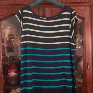 Knee length blue Dress